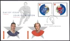 🍁Canada  #1935 ab   "NHL ALL STARS"      Brand New  2002  First Day Cover