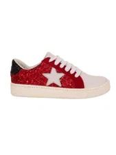 MAKER'S SHOES MIEL 67 SEQUIN SNEAKERS RED SIZE 7 VALENTINES 2024-SO CUTE!!!