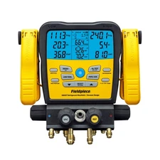 Fieldpiece SM482V Wireless 4 Port SMAN Digital Refrigerant Manifold HVAC Gauge