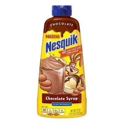 Nesquik Chocolate Milk Syrup 22 oz Nesquick