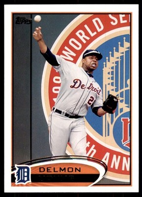 2012 Topps Delmon Young Baseball Card #65