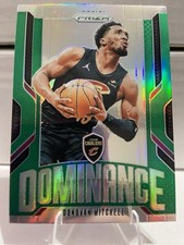 Panini Prizm Dominance Green Prizm Donovan Mitchell #23 Cavaliers 2024-25