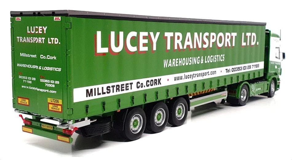 Universal Hobbies 1/50 Scale 5618A - Scania R500 Truck (Lucey)- Green/White — 第 2/4 张图片