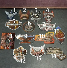 2009 Harley Davidson Holographic Stickers Series 2-Pick Your Design