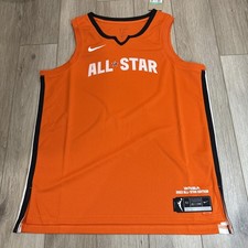 WNBA 2022 All Star Jersey Womens XL Orange Nike Jordan Basketball