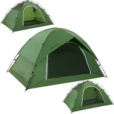 Vela Camping Tent for 2 Person, 4 Person, 6 Person - Waterproof Two Person Te...