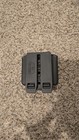 GUN & FLOWER Double Pistol Magazine Pouch 2 Mag OWB Belt Clip Black — photo 3