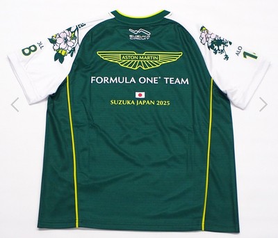 Aston Martin F1 2025 Fernando Alonso Team T-Shirt Exclusive
