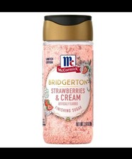 Bridgerton Strawberries And Cream 3.16 Oz Limited Edition Finishing Sugar By...