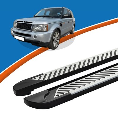 Trittbretter passend für Land Range Rover Sport Baujahr 02/2005-03/2013 LINE Sil
