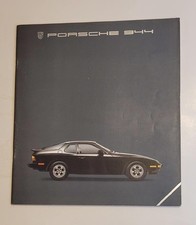 Vintage 1985 944 Porsche Carrera 36 Page Deluxe Bochure Vintage 1985 944 Porsche Carrera 36 Page Deluxe Bochure