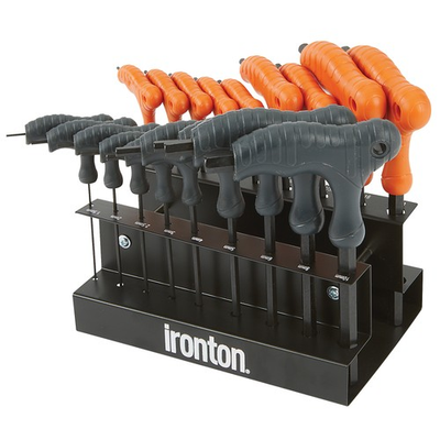 #ad Ironton 18 Pc. T Handle Hex Key Set SAE Metric Sizes $19.99
