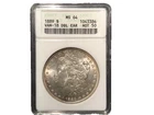 🔥🔥1889 Morgan Dollar – ANACS MS64 – VAM‑18 Double Ear – HOT 50 – Nice Toning