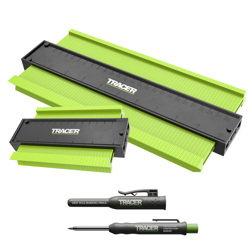 Tracer ACG3 Procontour Profile Gauge Pack 130mm & 250mm + ADP2 Deep Pencil