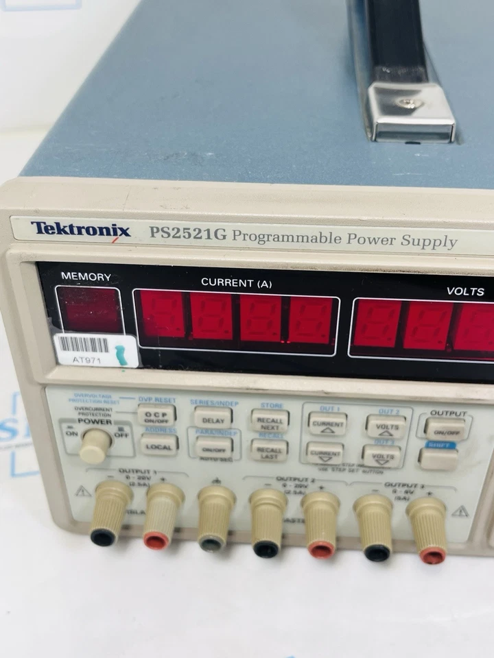 Tektronix PS2521G Programmable Power Supply /In :120-240 /Out: 0-20vdc ,0-6vdc - Image 3 of 3