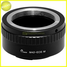 M42 EOS M Adapter - For 42mm Screw Lenses on Canon EF-M Mirrorless Mount