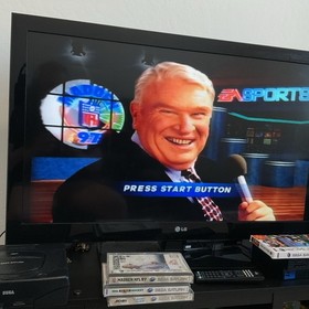 College Slam Madden 97 NHL All-star Hockey Sports Lot Sega Saturn DAMAGED CASES