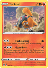 Torkoal 023/172 Brilliant Stars Uncommon Pokemon NM/M