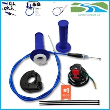 7/8'' Twist Throttle Cable Kit for Mini Bikes - Easy Install & Durable Design