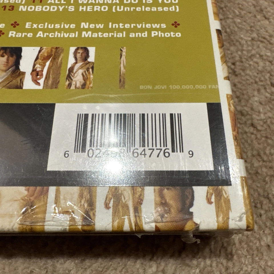 BON JOVI : 100,000,000 Fans Can't Be Wrong | 2004 x4-CD +DVD Box Set | SEALED - Image 4 of 4