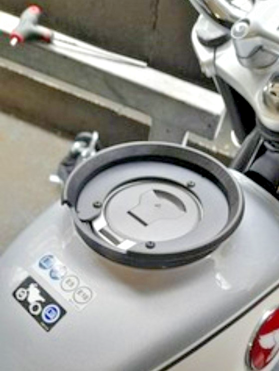 Givi / Kappa BF41 Tanklock Tank Bag Fitting Flange Ring Honda Monkey Bike 125