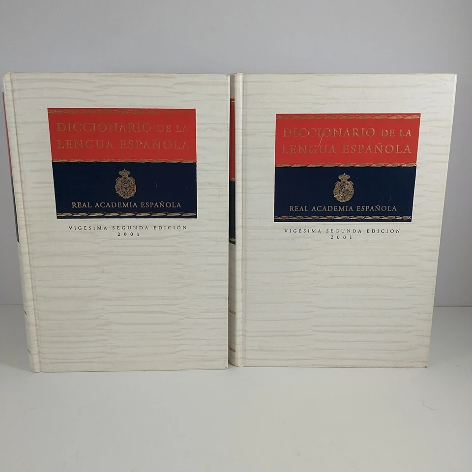 Diccionario De La Lengua Espanola / Real Academia Española / 2001 / 2 Vols / HBs - Image 3 of 4