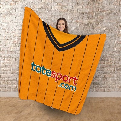 Rumpf - Fußballtrikot Heim 2009 - personalisierte große Fleecedecke 150 x 150 cm