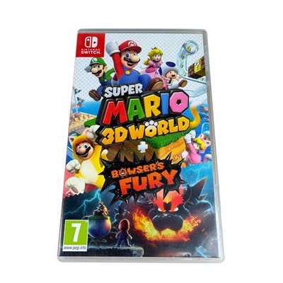 Nintendo Switch Super Mario 3D World + Browsers Fury Spiel | FR | OVP