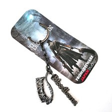 Bloodborne Inspired Metal Charm Keychain Vintage Retro Collectible Key Ring Gift