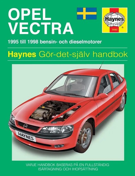 Haynes Publishing | Opel Vectra (1995 - 1998) Haynes Repair Manual (Svenske...-image