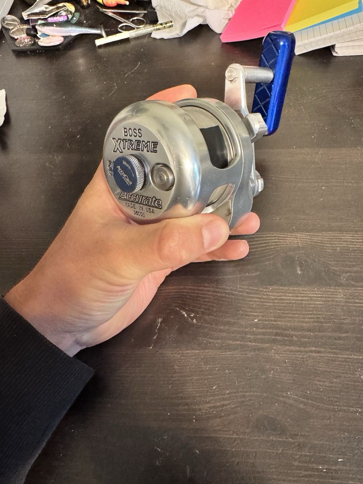 Accurate Boss Xtreme 500n 2 Speed Conventional Reel