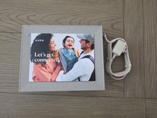 Aura Mason Luxe 9.8  x7.8  Digital Frame Sandstone AF700 Hi-res Pixel 2k