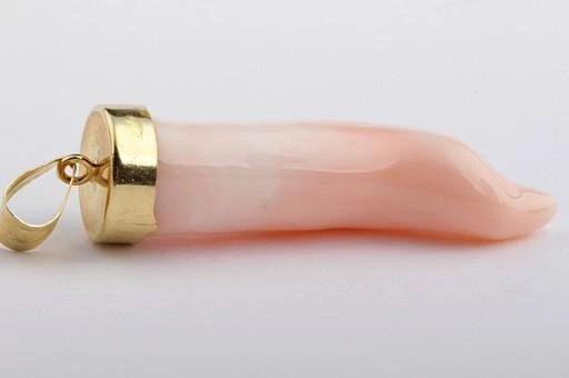 Cornetto Anhänger Lachsfarben Sardegna Korallen 750 Gelb Gold 18K Neu! - - Bild 3 von 4