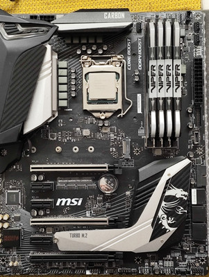 Bundel MSI MPG Z390 Gaming Pro Carbon AC + Intel i9-9900K + DDR4 32GB 3200MHz