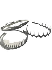 5 Pcs Zig Zag Headbands Hair Comb Headband Wavy Shape Elastics Headband Unisex