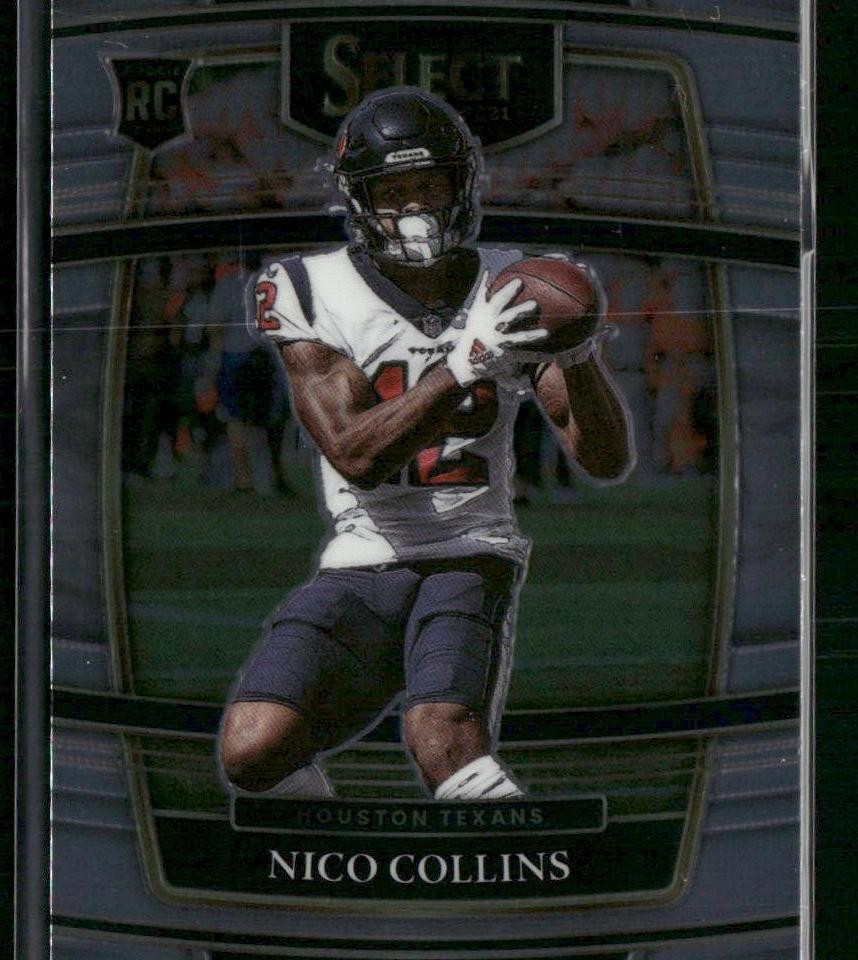 2021 Panini Select #69 Nico Collins Texans Rookie