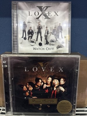 LOVEX Divine Insanity Ltd Edition & Watch Out CD Bundle FREE POSTAGE