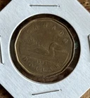 Canada 1989 Loonie Canadian One Dollar 1 $1 Piece EXACT COIN SHOWN ~