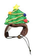 Cat Pet Costume Hat Christmas Tree