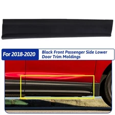 Door Lower Molding Trim For 2018-2020 Chevy Equinox Front Passenger Right Side