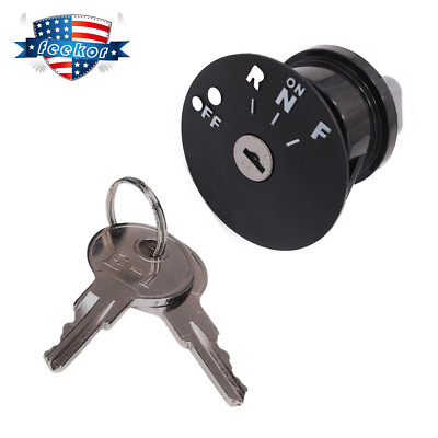 Replacement Ignition Switch w/ Key Fit for EZGO RXV Electric Golf Cart