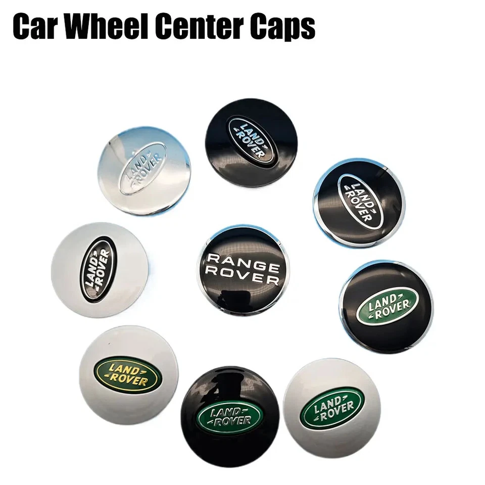 Land Rover Car Wheel Centre Caps For LAND RANGE ROVER Discovery.4pcs 62mm 63mm  - Image 3 of 4
