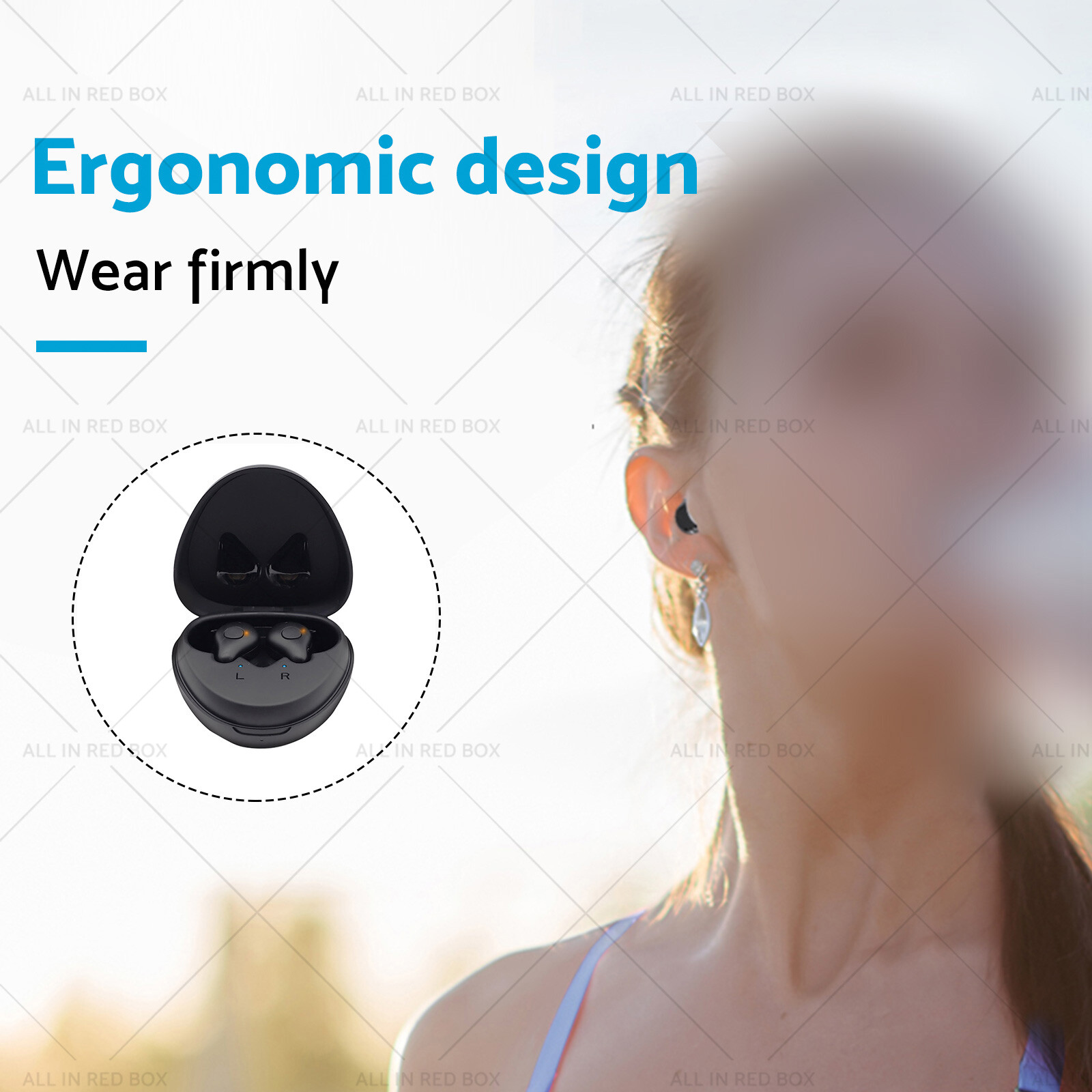Digital Hearing Aids Severe Hearing Loss Rechargeable Bluetooth Sound