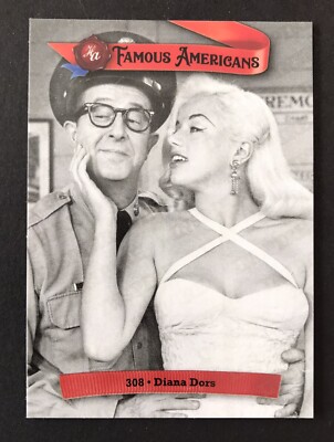 Phil Silvers Diana Dors   2021 Historic Autographs Famous Americans