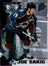 2002-03 Quest for the Cup SAKIC Raising the Cup #3 Avalanche Pacific QFTC JOE
