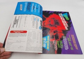 Nintendo Power Magazine #23 aprile 1991 NES Power Blade, poster Sim City completo