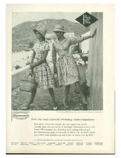1963 Peck & Peck PRINT AD Haberdasher Fashion Dresses
