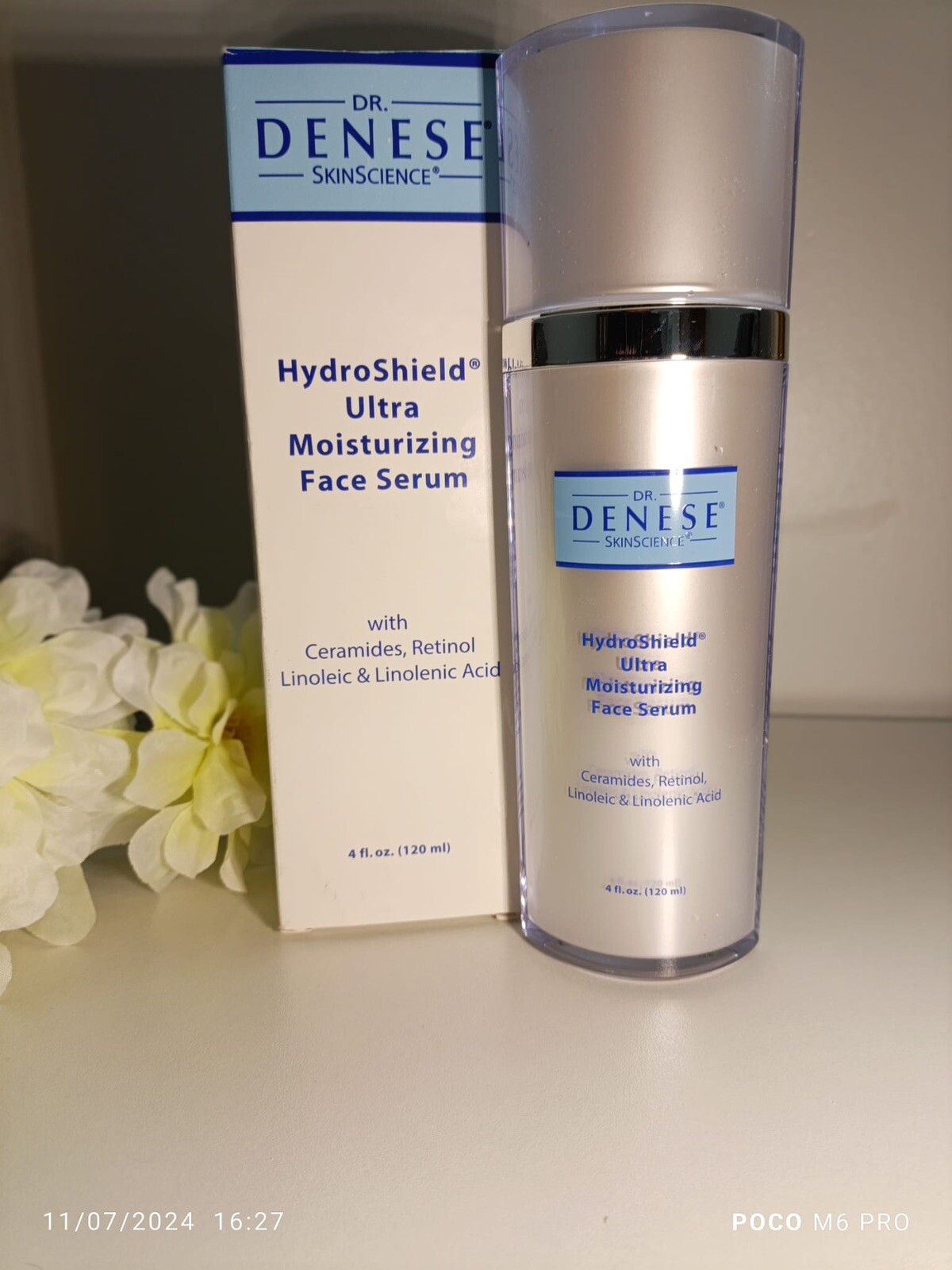 Dr Denese Hydroshield Ultra Moisturizing Face Serum 4 oz With new original box