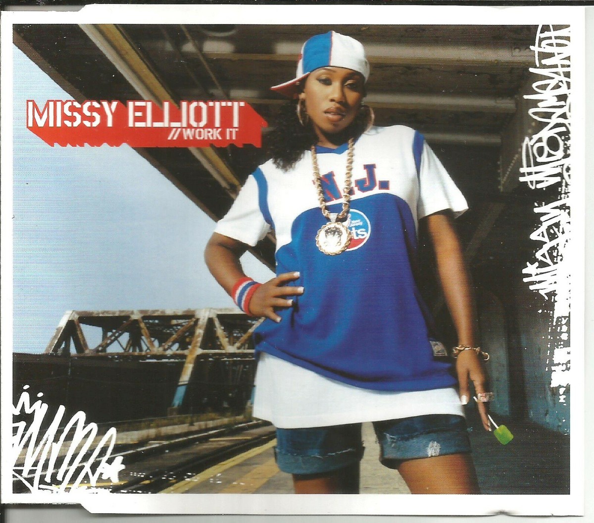 MISSY ELLIOTT Work it w/ BASEMENT JAXX REMX VIDEO CD single
