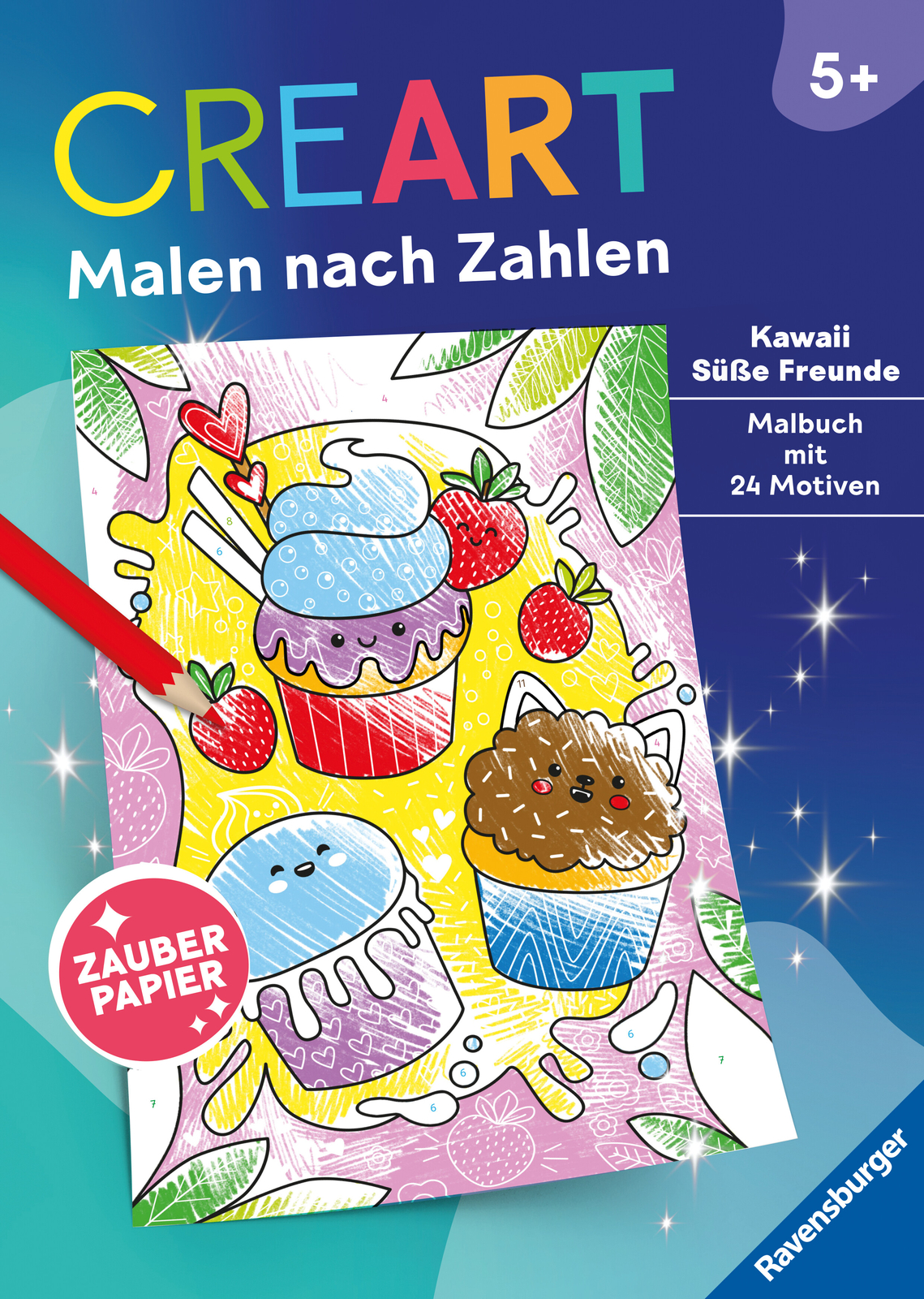 Thumbnail - Amanda Püschel / Ravensburger Creart Malen Nach Zahlen Ab 5: Kawaii